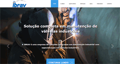 Desktop Screenshot of ibrav.com.br