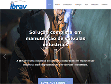 Tablet Screenshot of ibrav.com.br